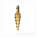 Titanium Coated Step Bit Bit สำหรับหลุมเจาะ